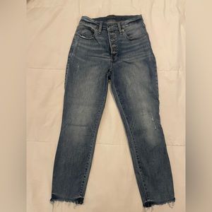 Lucky High Rise Crop Bridgette Skinny